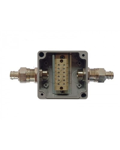 G366 А МВ (ввод провода в металлорукаве Ду15) К АЯКС IP66/IP65, 82x80x55 Магнито-контакт в Домодедово Распределительные коробки Pintop.ru