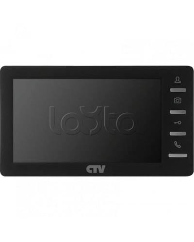 Монитор видеодомофона CTV-M1701 Plus (черный) в Домодедово Абонентские IP устройства Pintop.ru