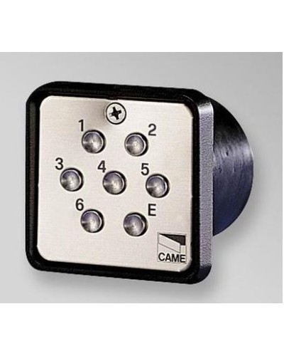 Клавиатура кодонаборная 7-кнопочная, встраиваемая Came 001S6000 в Домодедово Запчасти для шлагбаумов и автоматики Pintop.ru
