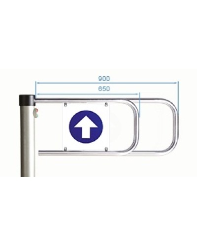 Створки для калитки PERCo-ASG-650 в Домодедово Калитки Pintop.ru