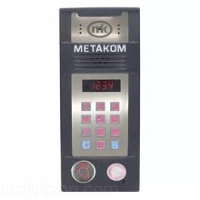 Многоабонентый антивандальный блок вызова со встроенной видеокамерой Метаком MК2018-RFMFV