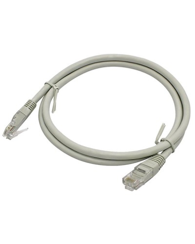 Шнур коммутационный U/UTP категория 5e PVC 3,0 м, серый DR-180011 -Datarex в Домодедово Патчкорды (медные) Pintop.ru