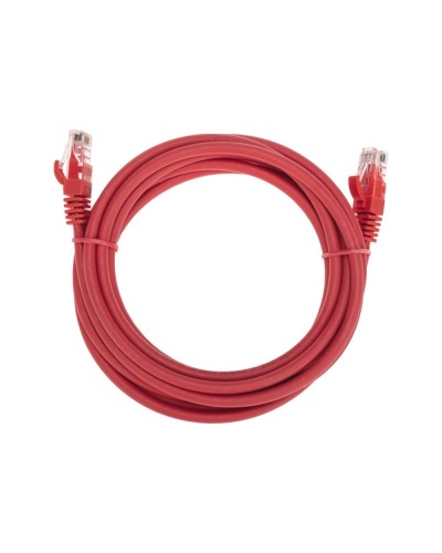 Патч-корд U/UTP, CAT 6, RJ45-RJ45, 26AWG, LSZH, красный, 3м REXANT 02-0293-3 в Домодедово Патчкорды (медные) Pintop.ru