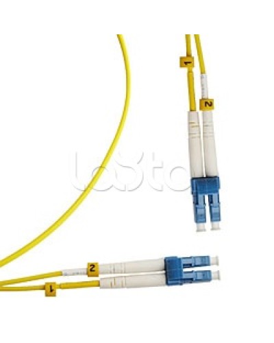 Шнур оптический SM 9/125 duplex LC/LC (15 м) Cabeus FOP(D)-9-LC-LC-15M в Домодедово Патч-корды оптические Pintop.ru