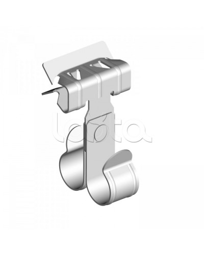 Зажим балочный 15-20 мм под трубу 20 мм двойной Промрукав (PR08.5855) в Домодедово Аксессуары для лотков Pintop.ru