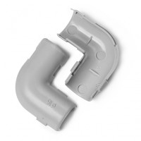 Угол 90° соединительный для труб 25мм, ПожТехКабель 703-003