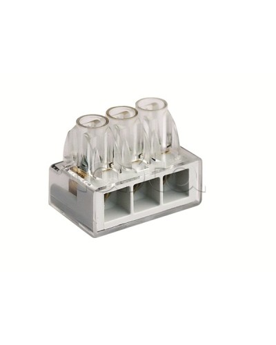 Колодка клеммная соединительная 3х6 мм. DKC B163 в Домодедово Клеммные колодки Pintop.ru