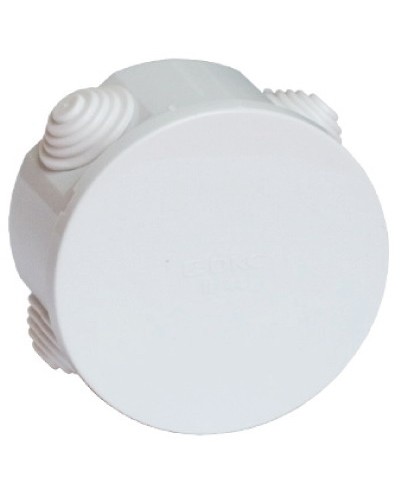 Коробка ответвительная с кабельными вводами, IP44, д.65х35 мм (24 шт/уп) DKC (53500) в Домодедово Распределительные коробки Pintop.ru