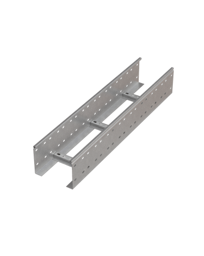 Лоток лестничный 150х800х1,2 L2000 мм N КМ-профиль (LL150-800-1.2-2000 N) в Домодедово Кабельные лотки Pintop.ru