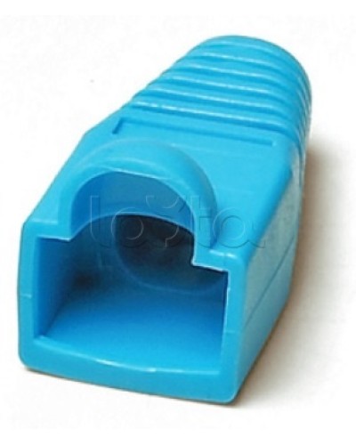 Колпачок изолирующий для разъемов RJ-45 Hyperline BOOT-BL-10 в Домодедово Коннекторы Pintop.ru