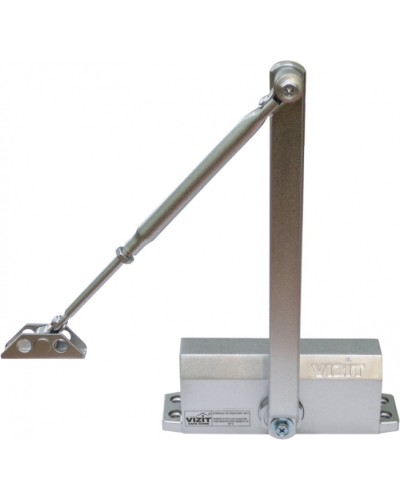 Доводчик дверной для двери весом до 120 кг Vizit DC305S ARCTIC COMPACT DOUBLE POWER в Домодедово Доводчики Pintop.ru