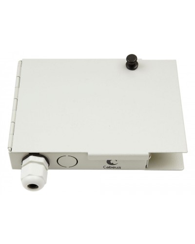 Бокс оптический настенный 19 на 4 ST/FC порта Cabeus JJT-4-ST в Домодедово Кросс оптический Pintop.ru