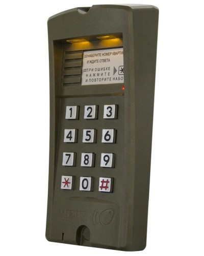 Блок вызова домофона Vizit БВД-310F в Домодедово Блоки вызова многоабонентные Pintop.ru
