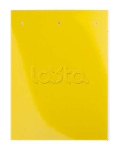 Табличка полужесткая. Установка в держатель. Для маркировки модульного оборудования. ПВХ-0,5. Желтый DKC TAS35 в Домодедово Аксессуары для лотков Pintop.ru