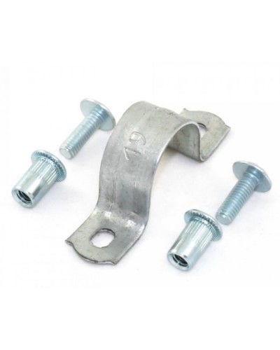 Комплекты для крепления ОКЛ с использованием винта, заклепки и скобы СМД 25-26 (100 шт) Промрукав (PR08.5033) в Домодедово Держатели, клипсы, скобы Pintop.ru