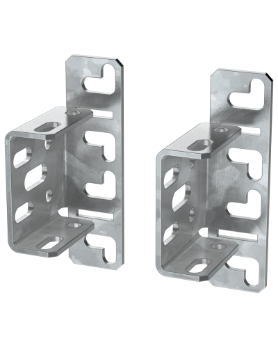 FORMAT Кронштейн профиля монтажного 50х25 тип 2 (2шт/упак) IEK (FO-00-BPRM-2) в Домодедово Аксессуары для стоек и шкафов Pintop.ru