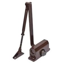Доводчик NOTEDO DC-040 EN2, с рычажной тягой (тёмная бронза)