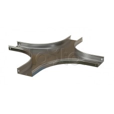 Ответвитель X-образный горизонтальный плавный Hyperline RST-CXS-600-50-0,8-R100-SZ