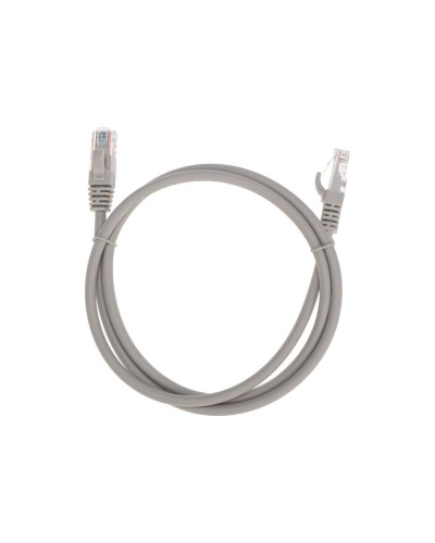 Патч-корд U/UTP, CAT 6, RJ45-RJ45, 26AWG, LSZH, серый, 1м REXANT 02-0290-1 в Домодедово Патчкорды (медные) Pintop.ru