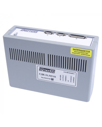 Блок контроля S1 Кристалл СДК-31.315S1(TCP/IP) в Домодедово Приемно-контрольные приборы Pintop.ru