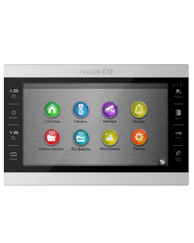 Видеодомофон Falcon Eye Atlas Plus HD (Black) XL в Домодедово Абонентские видеоустройства Pintop.ru