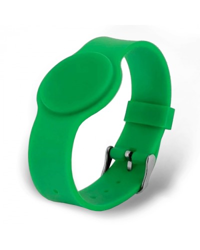 Браслет TS с застёжкой (зеленый) Tantos EM-Marine в Домодедово Оптовые идентификаторы Pintop.ru