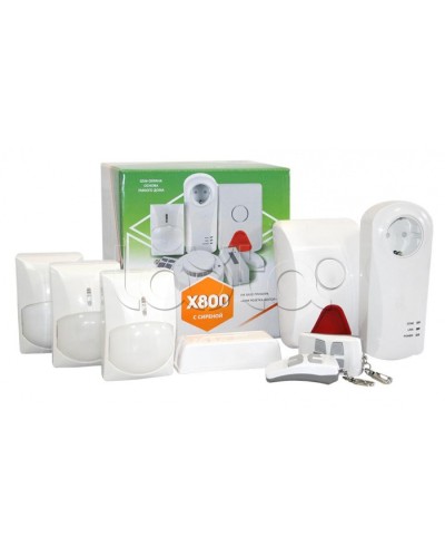 Комплект охранной GSM сигнализации Сибирский Арсенал Комплект GSM-сигнализации X-800 в Домодедово GSM мониторинг Сибирский арсенал Pintop.ru