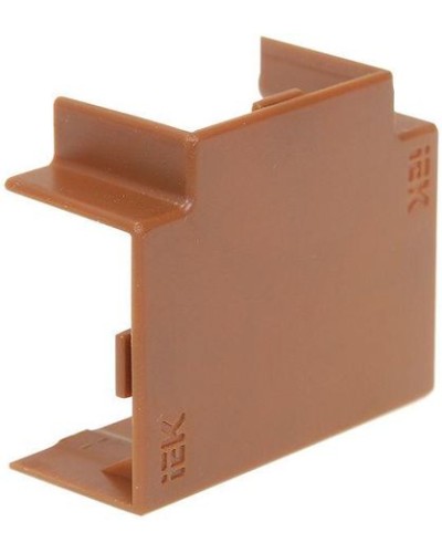 ELECOR Угол Т-образный КМТ 40х16 дуб (4шт/компл) IEK (EL-KK10D-T-040-016-K11) в Домодедово Аксессуары для кабель-канала Pintop.ru