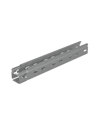 L-профиль перфорированный 36х50х2,0 L1000 мм КМ-профиль (L36-50-2.0-1000) в Домодедово Аксессуары для лотков Pintop.ru