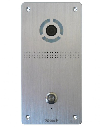Панель вызывная BAS-IP AV-04FD SILVER в Домодедово Вызывные IP панели Pintop.ru