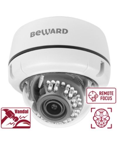 IP-камера видеонаблюдения антивандальная купольная Beward B2530DVZ в Домодедово IP-камеры Pintop.ru
