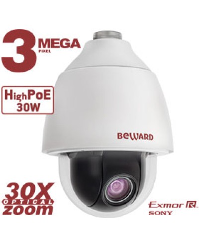 IP-камера видеонаблюдения PTZ купольная Beward BD143P30 в Домодедово IP-камеры Pintop.ru