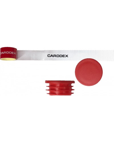 Комплект для стрел (наклейки + заглушки) CARDDEX RS-04B в Домодедово Запчасти для шлагбаумов и автоматики Pintop.ru