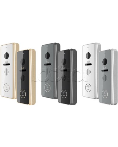 Панель вызывная CTV-D4002EM (серебро) в Домодедово Вызывные видеопанели малоабонентные Pintop.ru