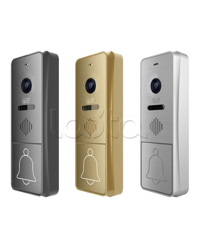 Панель вызывная CTV-D4004FHD (графит) в Домодедово Вызывные видеопанели малоабонентные Pintop.ru