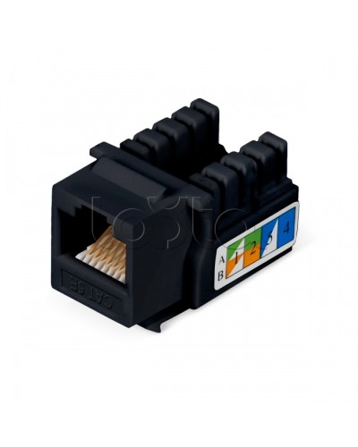 Вставка Cabeus KJ-RJ45-Cat.6-90-BK в Домодедово Модули Keystone Pintop.ru