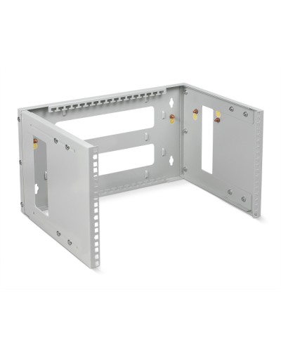 Кронштейн настенный 19 6U, цвет серый Cabeus NC-6U в Домодедово Аксессуары для стоек и шкафов Pintop.ru