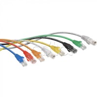 Патч-корд U/UTP, кат. 6, 2xRJ45/8p8c, неэкран, оранжевый, LSZH, 0.3м Cabeus PC-UTP-RJ45-Cat.6-0.3m-OR-LSZH