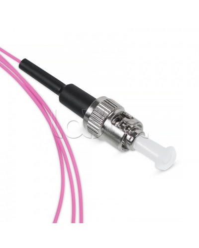 Пигтейл ST 50/125 mm (OM4) 1.5м LSZH Cabeus PT-ST-50-OM4 в Домодедово Пигтейлы Pintop.ru