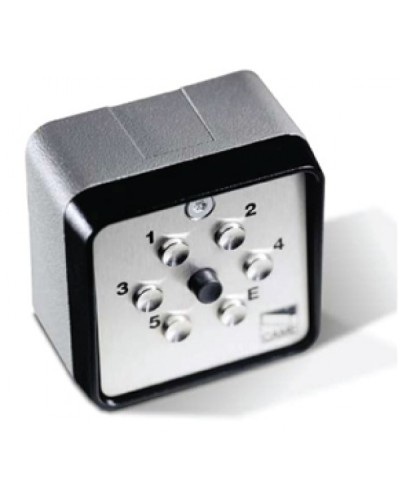 Клавиатура кодонаборная 7-кнопочная, накладная, радиоканальная Came 001S9000 в Домодедово Запчасти для шлагбаумов и автоматики Pintop.ru