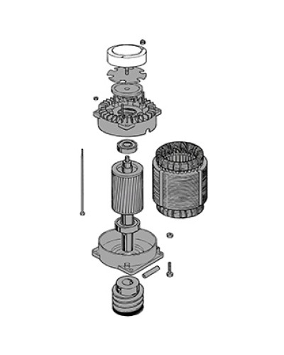Электродвигатель C-BYT Came 119RIC042 в Домодедово Запчасти для шлагбаумов и автоматики Pintop.ru