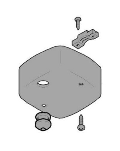 Крышка привода нижняя FLEX Came 119RID150 в Домодедово Запчасти для шлагбаумов и автоматики Pintop.ru