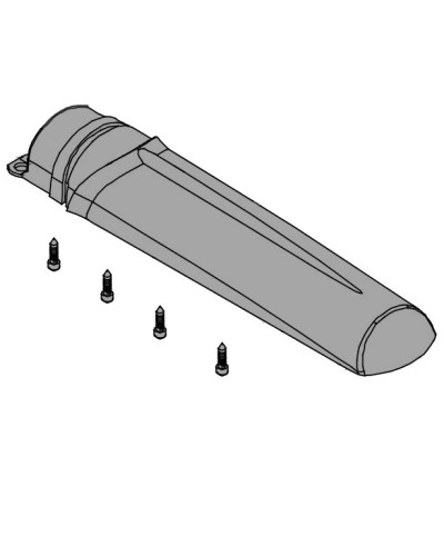Крышка кожуха винта АХ302304, АХ3024, АХ402306, АХ412306 Came 119RID308 в Домодедово Запчасти для шлагбаумов и автоматики Pintop.ru