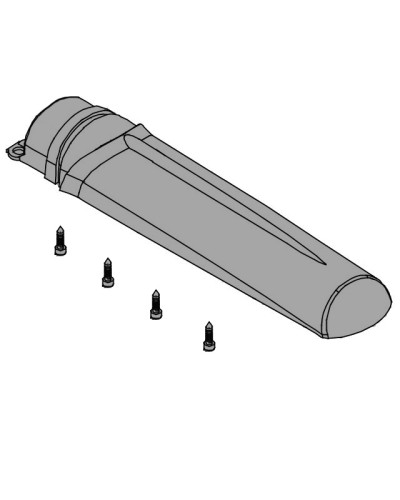 Крышка кожуха винта АХ5024, АХ71230 Came 119RID310 в Домодедово Запчасти для шлагбаумов и автоматики Pintop.ru