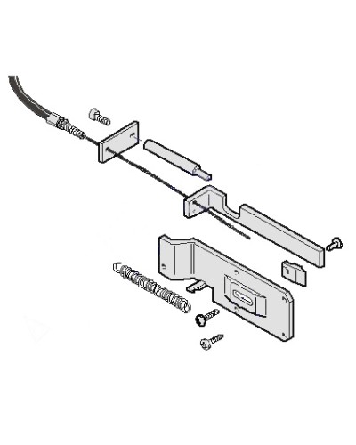 Механизм разблокировки G12000 Came 119RIG103 в Домодедово Запчасти для шлагбаумов и автоматики Pintop.ru