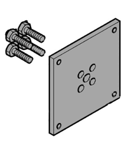 Фланец крепления стрелы шлагбаума 0,15*0,15 Came 119RIG169 в Домодедово Запчасти для шлагбаумов и автоматики Pintop.ru