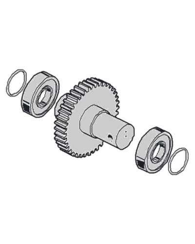 Вал выходной G4040 G4041 Came 119RIG181 в Домодедово Запчасти для шлагбаумов и автоматики Pintop.ru