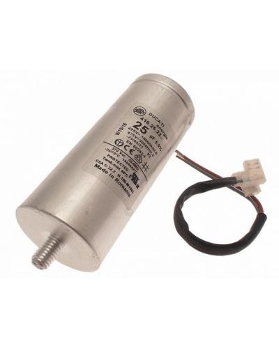 Конденсатор 25 мкФ с гибк. выводами и болтом Came 119RIR297 в Домодедово Запчасти для шлагбаумов и автоматики Pintop.ru