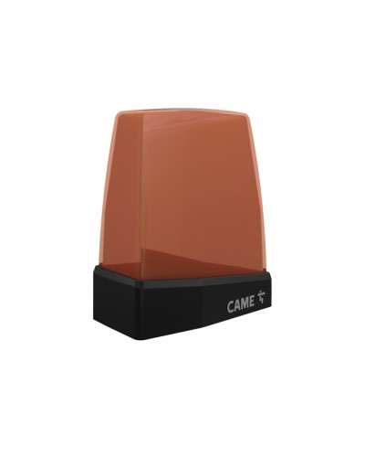 Светодиодная сигнальная лампа с оранжевым плафоном, электропитание 24/230 В Came KRX1FXSO в Домодедово Устройства радиоуправления для шлагбаумов и автоматики Pintop.ru