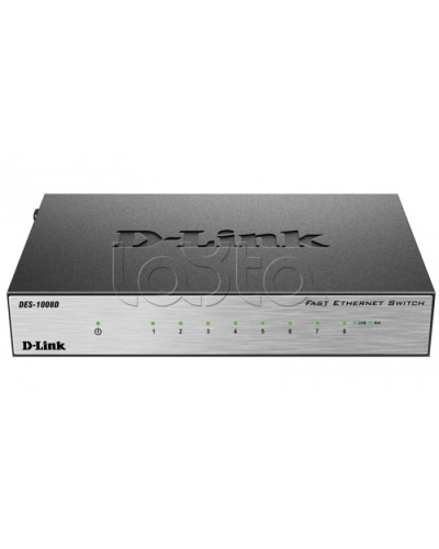 Коммутатор D-Link DES-1008D/L2B в Домодедово Коммутаторы Pintop.ru
